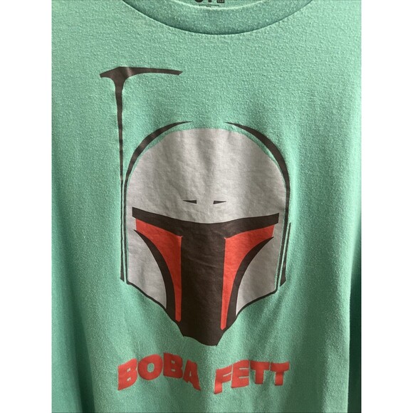 Star Wars Adult XL T-Shirt - Boba Fett E Helmet - Picture 2 of 6